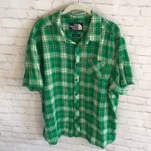 North Face button down XXL